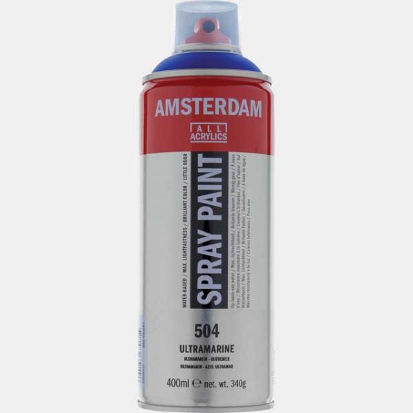 Amsterdam Akryl Spray - 504 Ultramarine