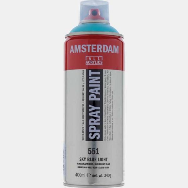 Amsterdam Akryl Spray - 551 Sky Blue Light