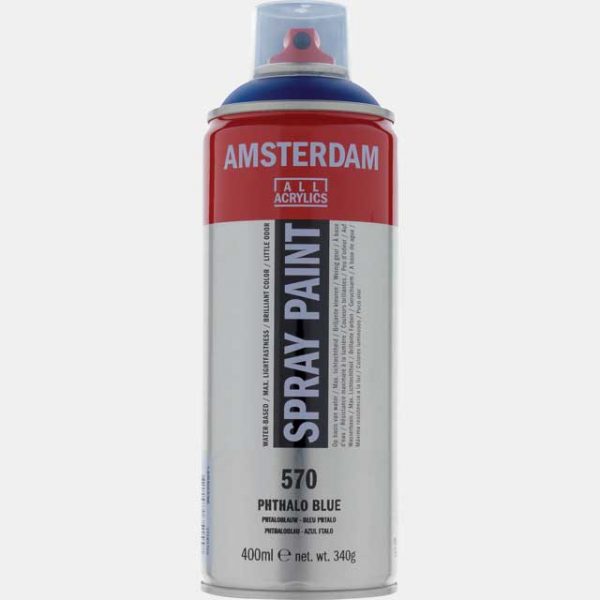 Amsterdam Akryl Spray - 570 Phthalo Blue