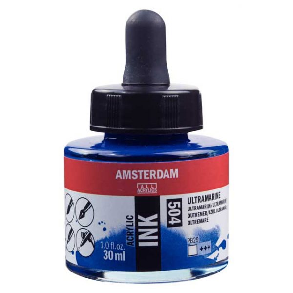 Amsterdam Akryl Ink - 504 Ultramarine