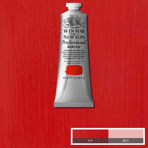 Winsor & Newton Prof. 60ml - Cadmium Red Medium 099