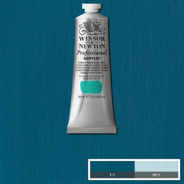 Winsor & Newton Prof. 60ml - Cobalt Turquoise 190