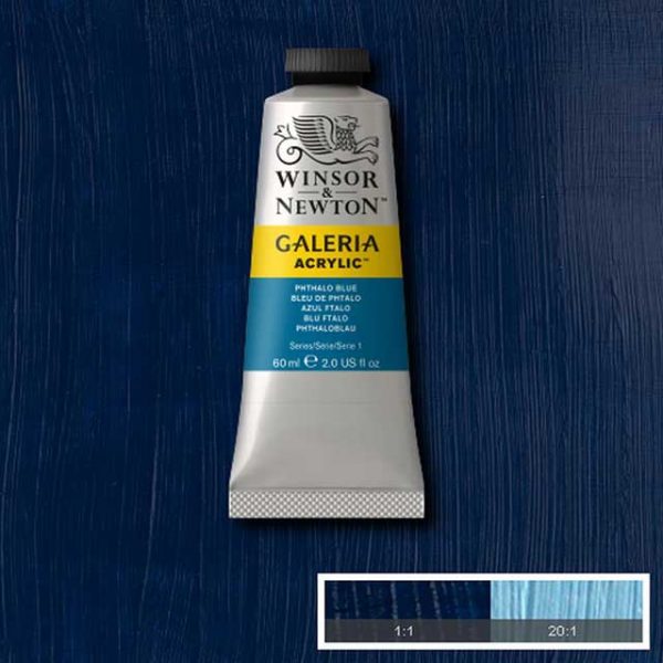 Winsor & Newton Galeria 60ml - Phthalo blue 516