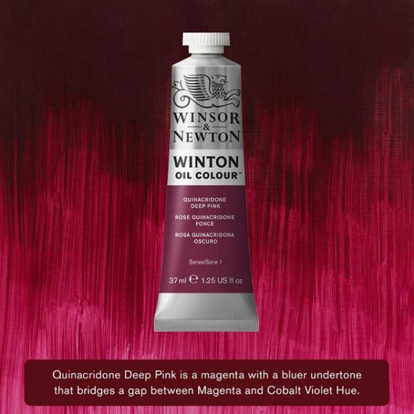 Winton Oljefärg 37ml - Quinacridone Deep Pink 250
