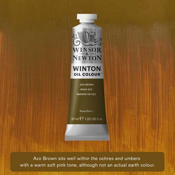 Winton Oljefärg 37ml - Azo Brown 389