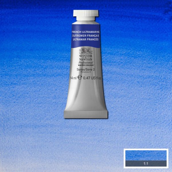 WINSOR & NEWTON PROF. AKVARELLFÄRG 14ml – French ultramarine 263 S2