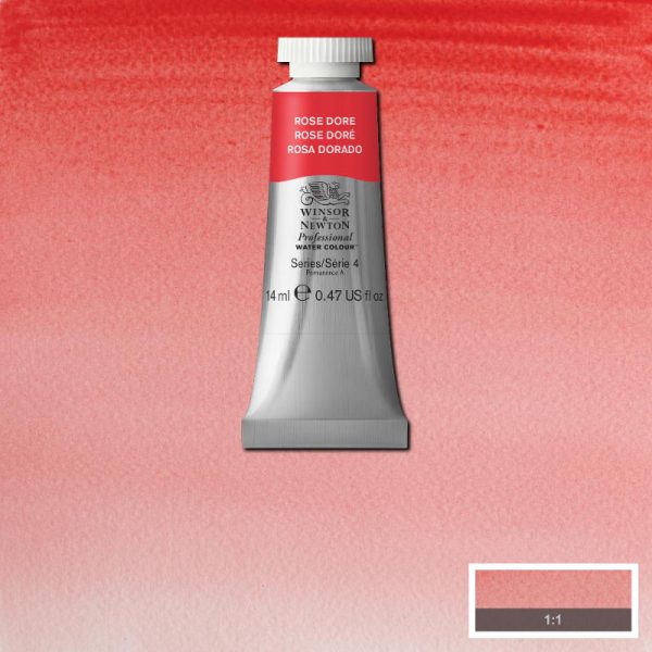 WINSOR & NEWTON PROF. AKVARELLFÄRG 14ml – Rose dore 576 S4