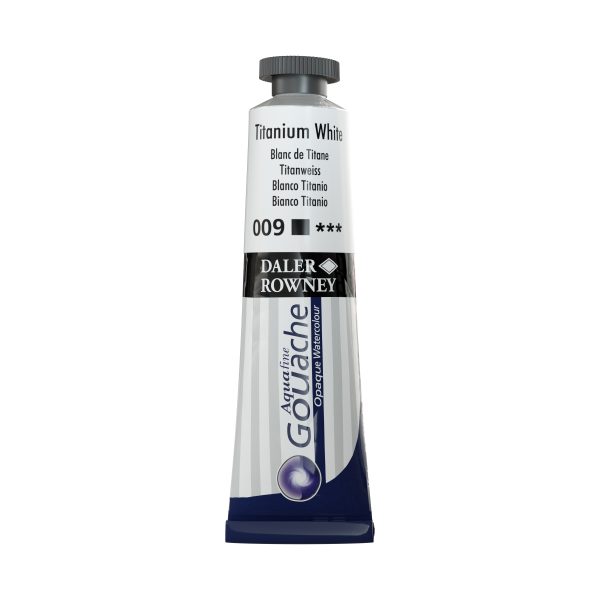 Aquafine Gouache 15ml - 009 Titanium White