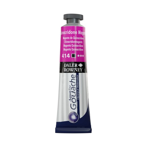 Aquafine Gouache 15ml - 414 Quinacridone Magenta