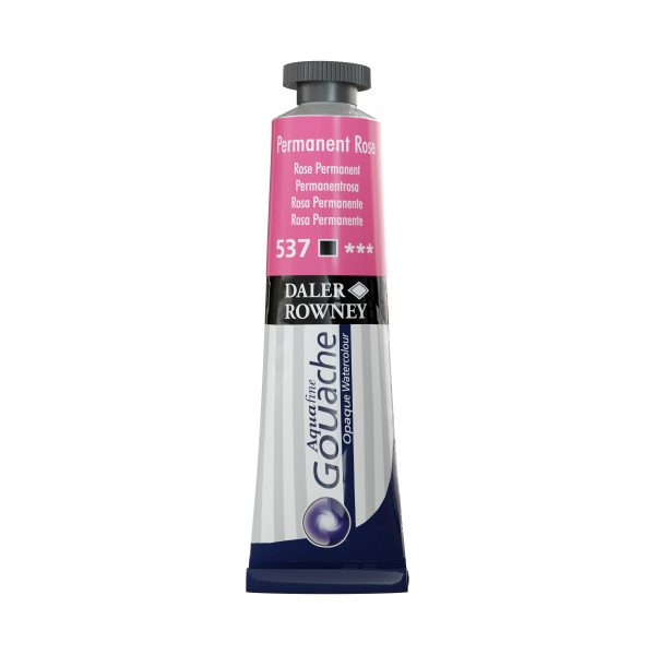 Aquafine Gouache 15ml - 537 Permanent Rose
