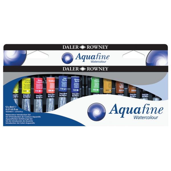 Aquafine Akvarell Introduction Set - 12x8ml