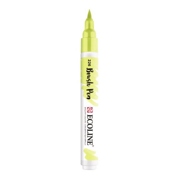 Talens Ecoline Brush Pen - 226 Pastel Yellow