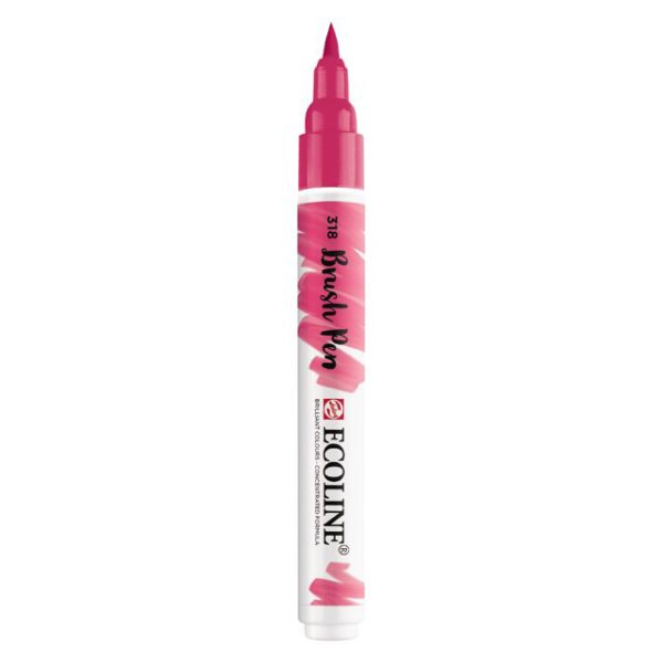 Talens Ecoline Brush Pen - 318 Carmine