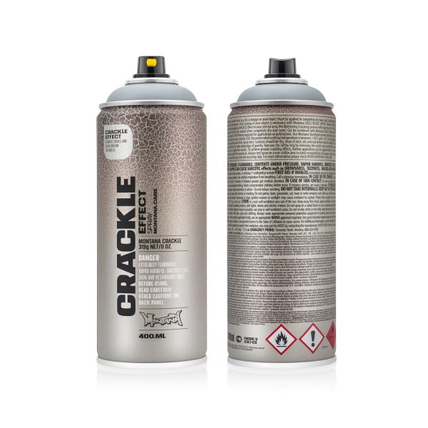 Montana Crackle 400ml - Squirrel Grey