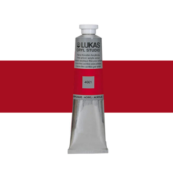 Akrylfärg Lukas Cryl Studio 75 ml - Carmine 4661