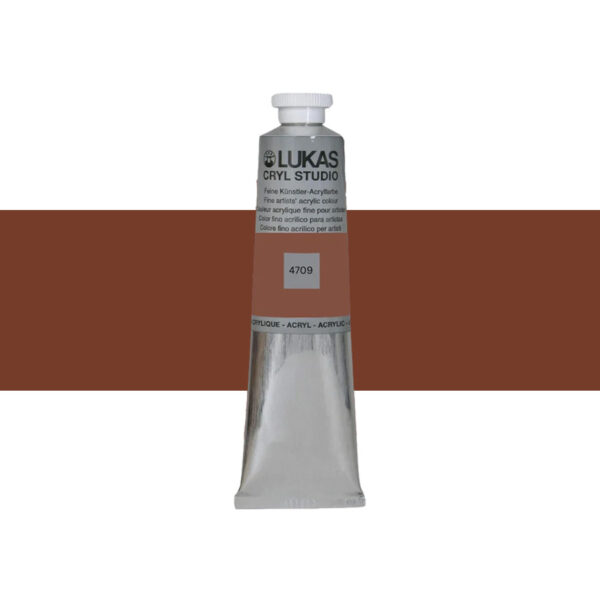 Akrylfärg Lukas Cryl Studio 75 ml - Burnt Sienna 4709