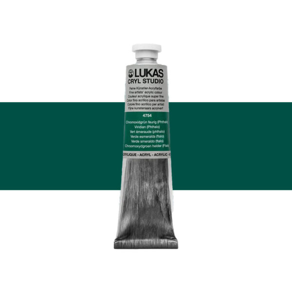 Akrylfärg Lukas Cryl Studio 75 ml - Viridian 4754