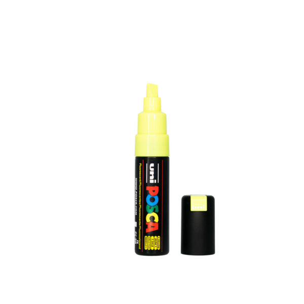 UNI POSCA MARKER PC-8K - 724 fluorescent yellow - Bild 2