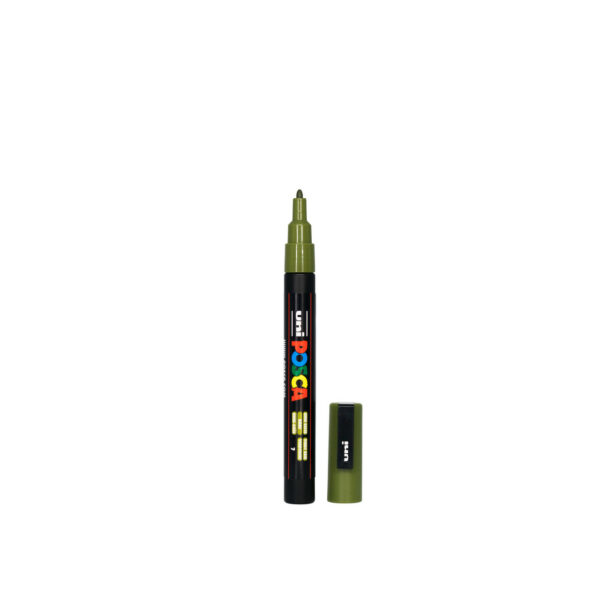 UNI POSCA MARKER PC-3M - 07 khaki green - Bild 2
