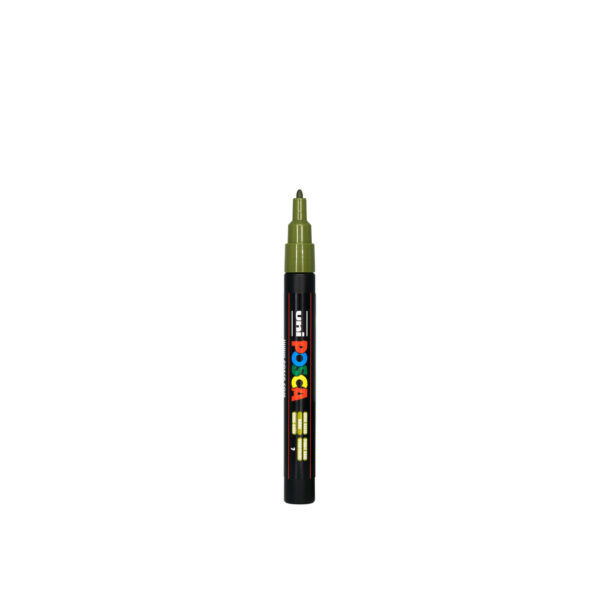 UNI POSCA MARKER PC-3M - 07 khaki green - Bild 3