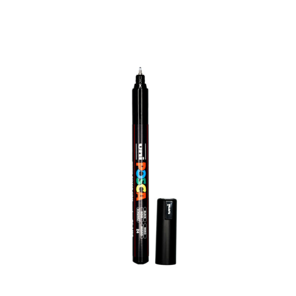 UNI POSCA MARKER PC-1MR/MD - 46 black - Bild 2