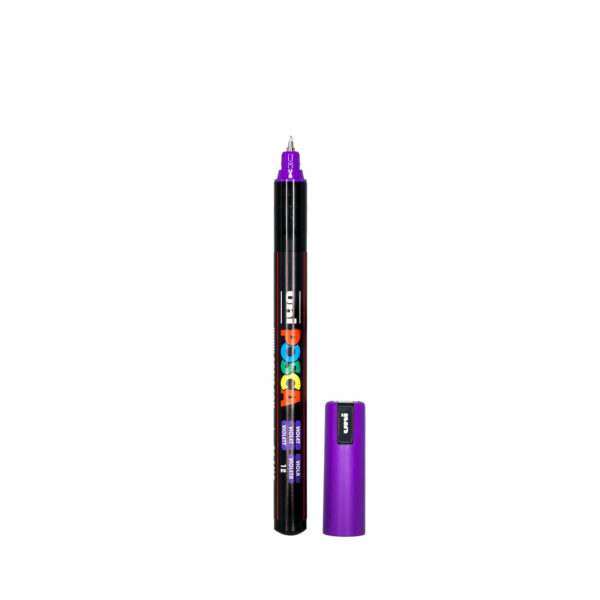 UNI POSCA MARKER PC-1MR/MD - 55 violet - Bild 2