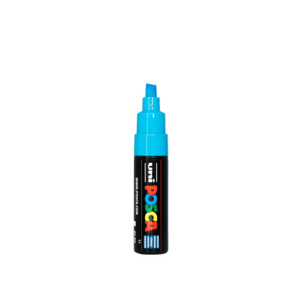 UNI POSCA MARKER PC-8K - 51 turquoise - Bild 3