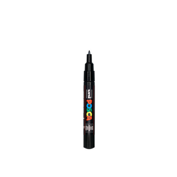 UNI POSCA MARKER PC-1MC - 46 black - Bild 3