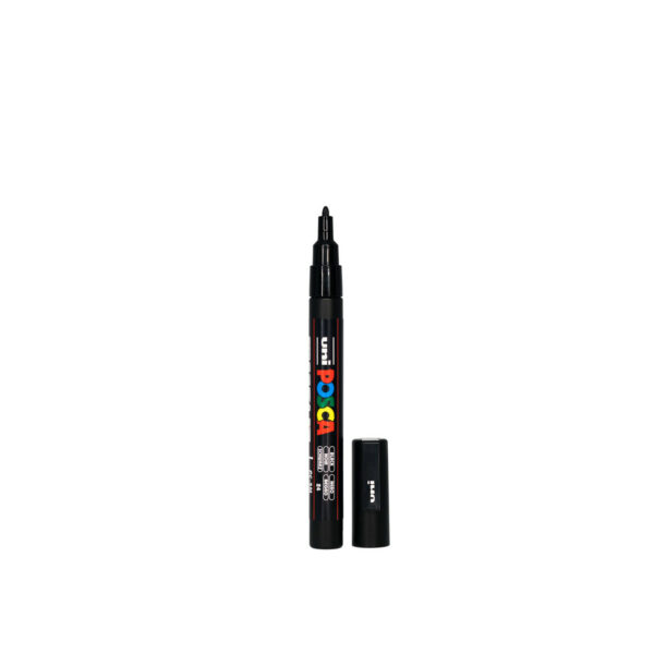 UNI POSCA MARKER PC-3M - 46 black - Bild 2