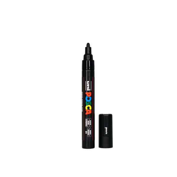 UNI POSCA MARKER PC-5M - 46 black - Bild 2