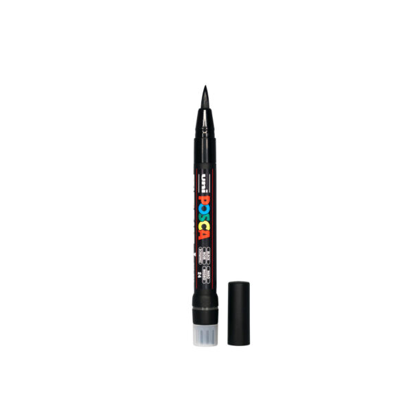 UNI POSCA BRUSH M. PCF350 - 46 black - Bild 2