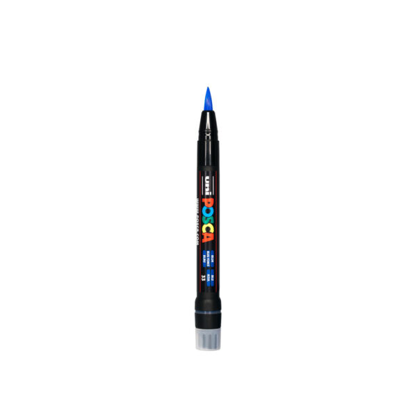 UNI POSCA BRUSH M. PCF350 - 41 blue - Bild 3
