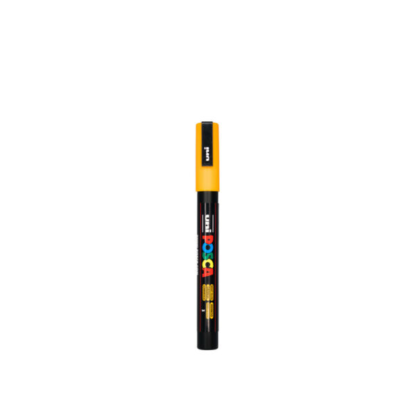 UNI POSCA MARKER PC-3M - 24 bright yellow