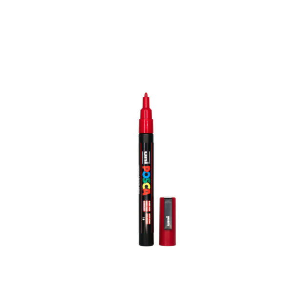 UNI POSCA MARKER PC-3M - 14 dark red - Bild 2