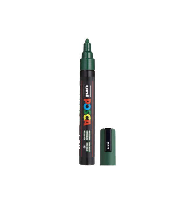 UNI POSCA MARKER PC-5M - 63 english green - Bild 2