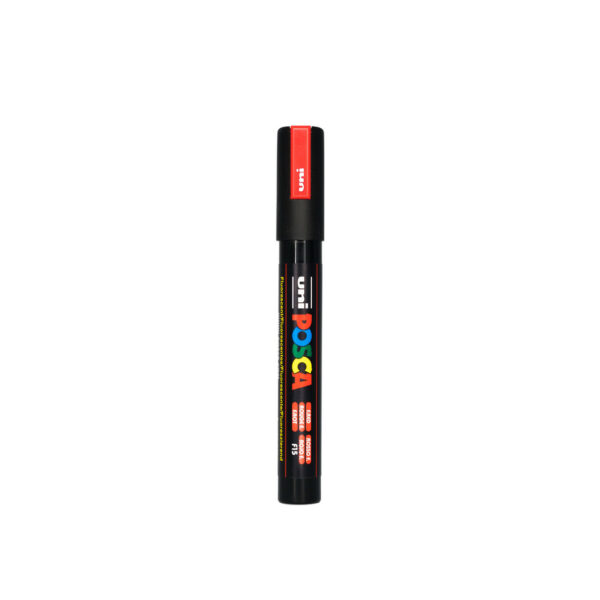 UNI POSCA MARKER PC-5M - 740 fluorescent red