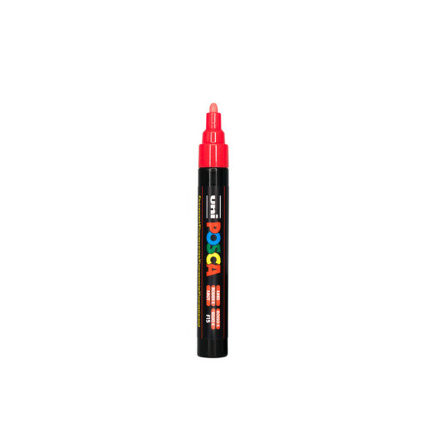 UNI POSCA MARKER PC-5M - 740 fluorescent red - Bild 3
