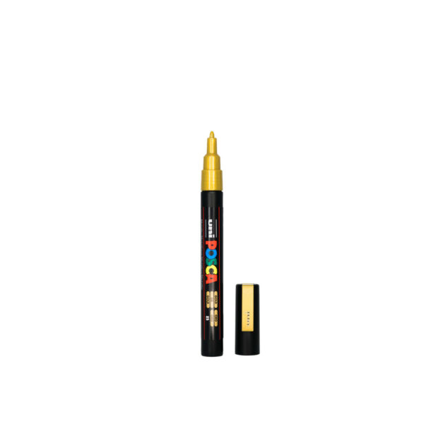 UNI POSCA MARKER PC-3M - 810 gold - Bild 2
