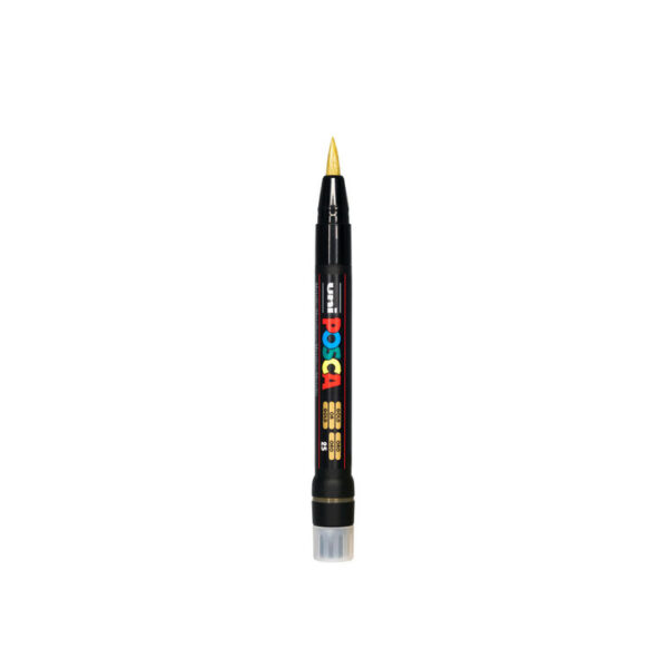 UNI POSCA BRUSH M. PCF350 - 810 gold - Bild 3
