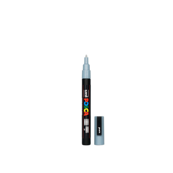 UNI POSCA MARKER PC-3M - 95 grey - Bild 2