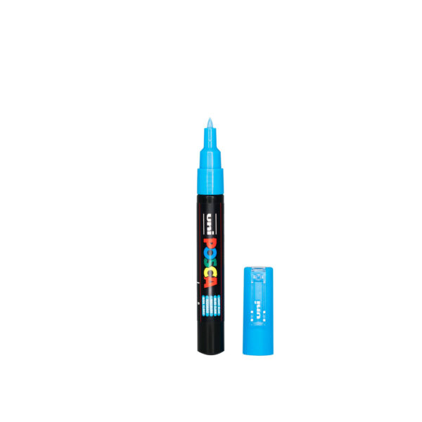 UNI POSCA MARKER PC-1MC - 57 light blue - Bild 2