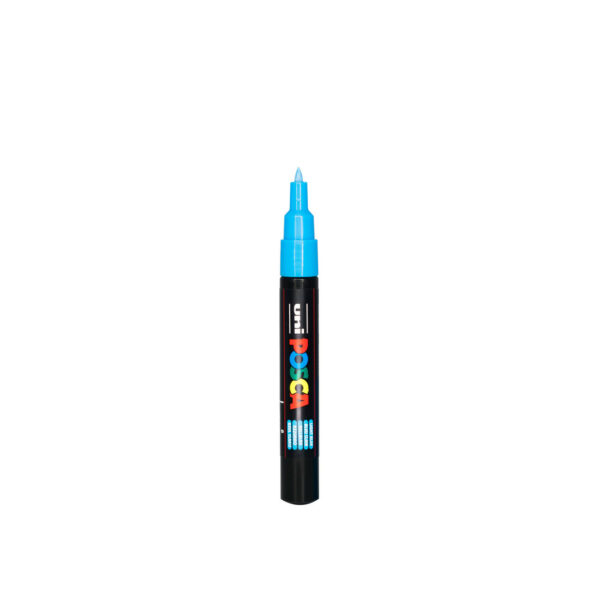 UNI POSCA MARKER PC-1MC - 57 light blue - Bild 3