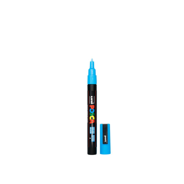 UNI POSCA MARKER PC-3M - 57 light blue - Bild 2