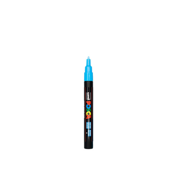 UNI POSCA MARKER PC-3M - 57 light blue - Bild 3