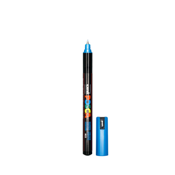 UNI POSCA MARKER PC-1MR/MD - 880 metallic blue - Bild 2