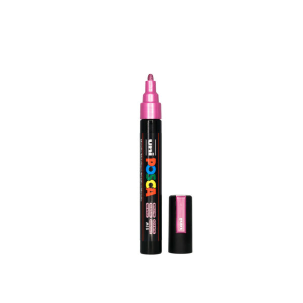 UNI POSCA MARKER PC-5M - 850 metallic pink - Bild 2