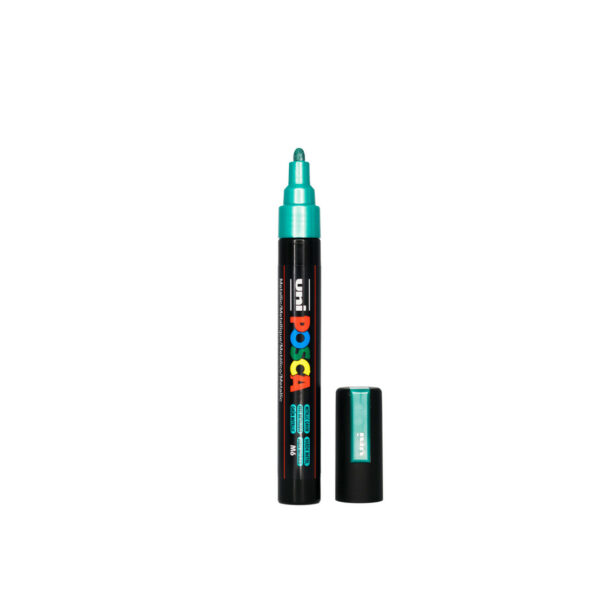 UNI POSCA MARKER PC-5M - 870 metallic green - Bild 2