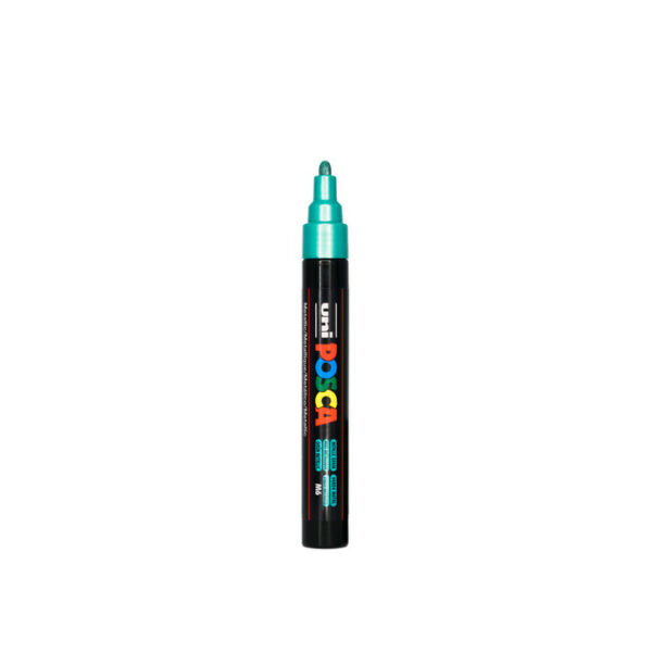 UNI POSCA MARKER PC-5M - 870 metallic green - Bild 3