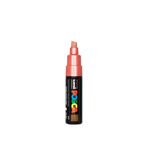 UNI POSCA MARKER PC-8K - 860 metallic red - Bild 3
