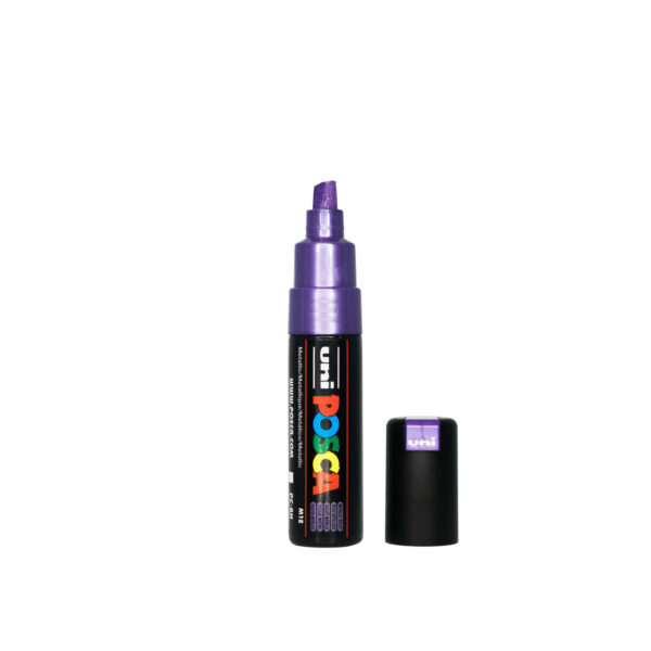 UNI POSCA MARKER PC-8K - 840 metallic violet - Bild 2